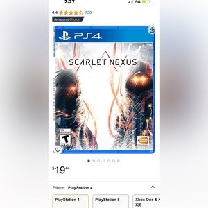 Scarlet Nexus - PlayStation 4